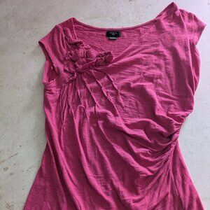 Fun+Elegant Floral Style top by Deletta for Anthropologie